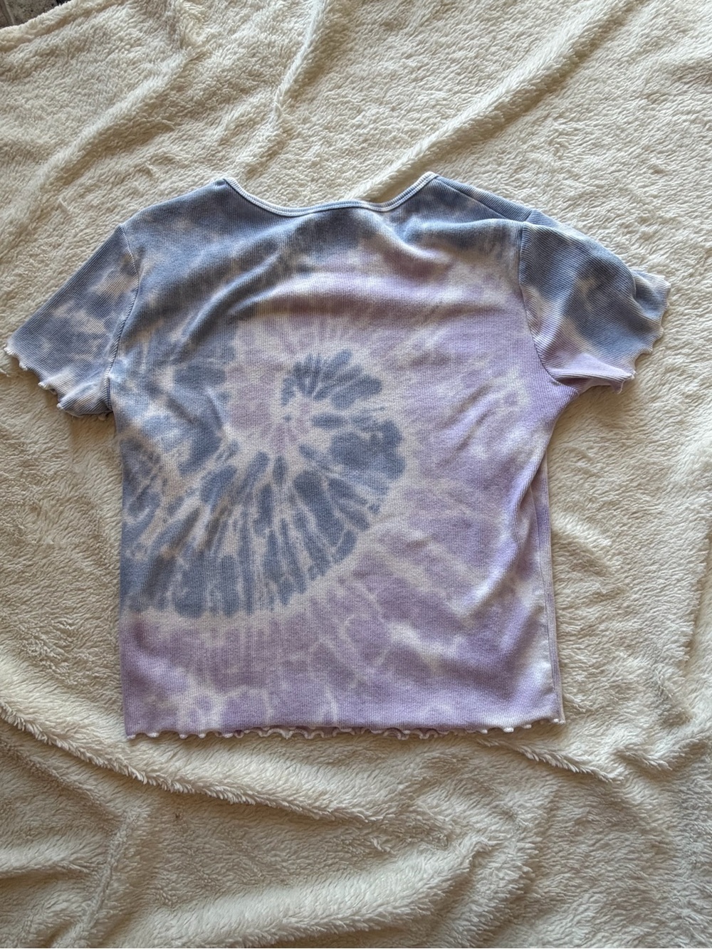HOLLISTER baby tee. Size medium. Tie dye